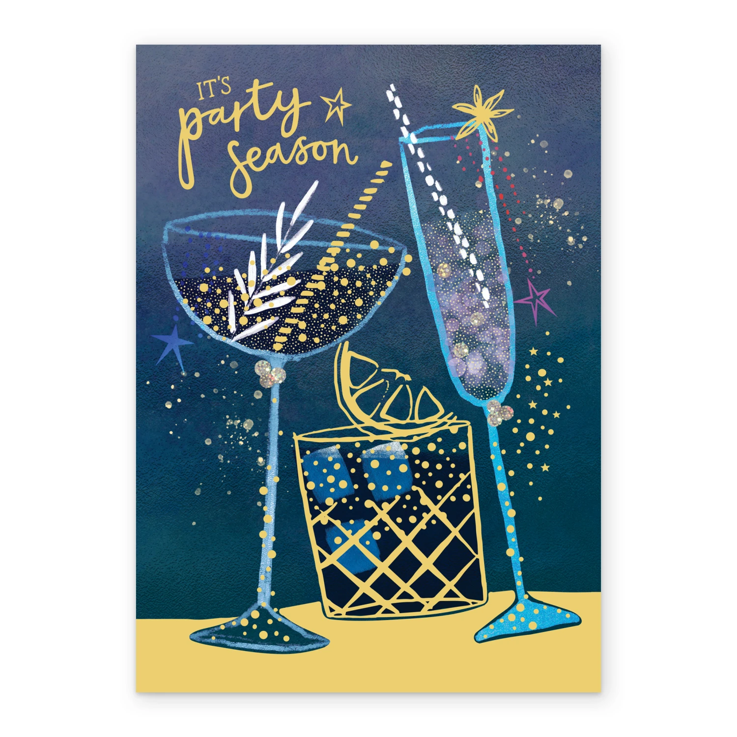 Pod Personalised Classic Christmas Festive Drinks Party Season Card 2 Pod Personalised Classic Christmas Festive Drinks Party Season Card - Image 2