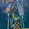 Pod Personalised Classic Christmas Festive Drinks Party Season Card
