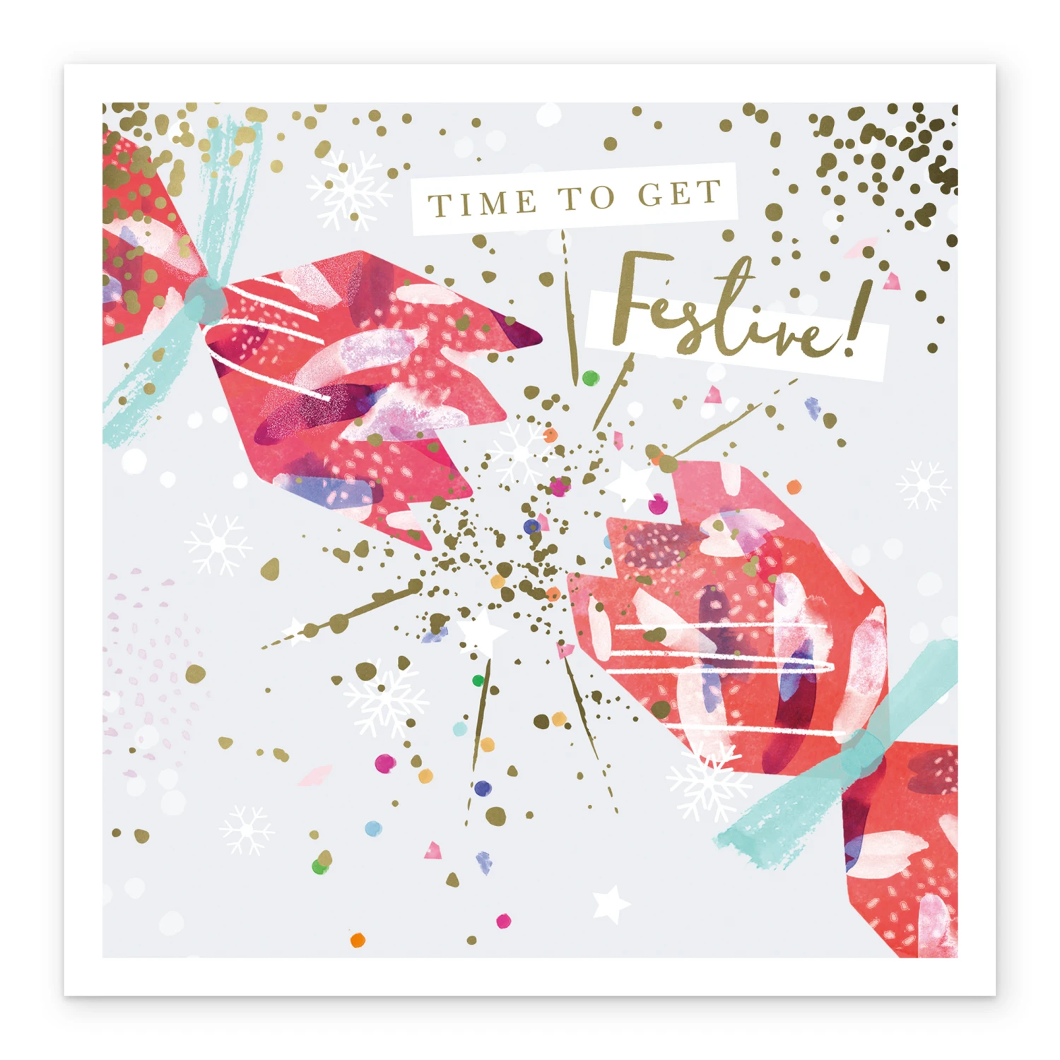 Pod Personalised Classic Christmas Fun Festive Cracker & Confetti Card 2 Pod Personalised Classic Christmas Fun Festive Cracker & Confetti Card - Image 2