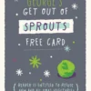 Pod Personalised & Editable Funny Sprouts Christmas Card For Him