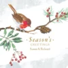 Pod Personalised Traditional Christmas To Both Robin Card