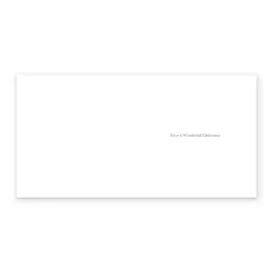 Pod Personalised Traditional Christmas Snowy Village Scene Card -Pod Shop F3006005 alt2