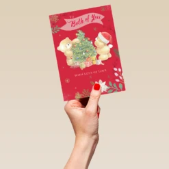 Pod Personalised Cute Forever Friends To Both Christmas Tree Card 9 Pod Personalised Cute Forever Friends To Both Christmas Tree Card -Pod Shop F3006006 hand L