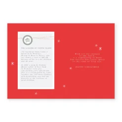 Pod Personalised Santa & Stockings Christmas Card -Pod Shop F3006013 alt2