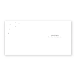 Pod Personalised Cute Christmas Panda Bear Skiing To Both Card -Pod Shop F3006023 alt2