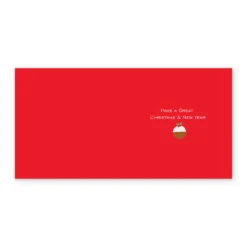 Pod Personalised To Both Of You Jolly Pudding Christmas Card -Pod Shop F3006058 alt2