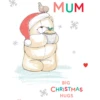 Pod Personalised Mum Forever Friends Cupcake Christmas Card