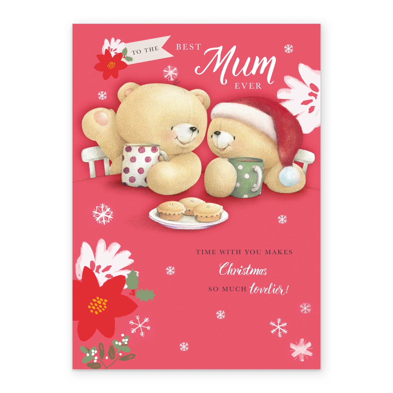 Pod Personalised Mum Cute Forever Friends Christmas Card 2 Pod Personalised Mum Cute Forever Friends Christmas Card - Image 2