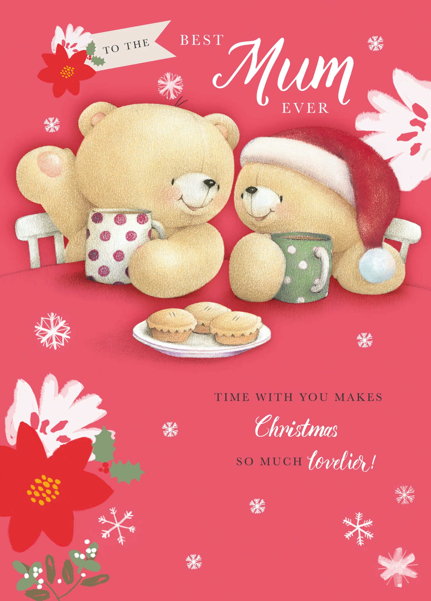 Pod Personalised Mum Cute Forever Friends Christmas Card 1 Pod Personalised Mum Cute Forever Friends Christmas Card