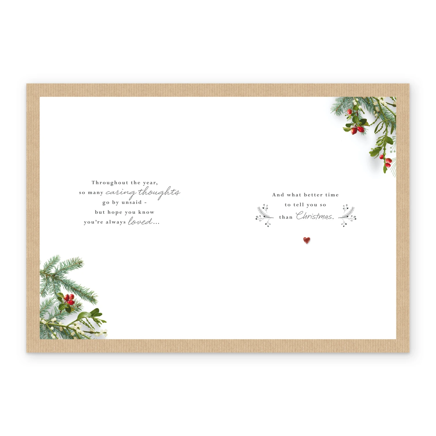 Pod Personalised Mum Deer Heartfelt Verse Christmas Card 3 Pod Personalised Mum Deer Heartfelt Verse Christmas Card - Image 3