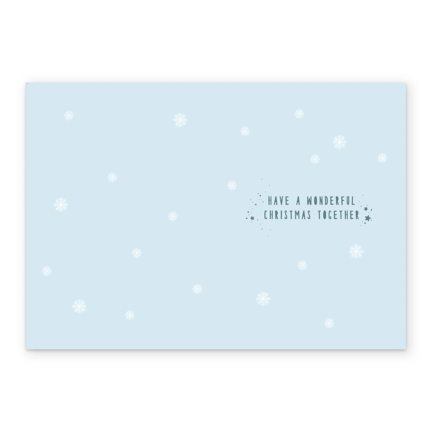 Pod Personalised Mum And Dad Woodland Deer & Tree Christmas Card 3 Pod Personalised Mum And Dad Woodland Deer & Tree Christmas Card - Image 3