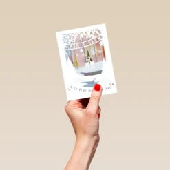 Pod Personalised Mum And Dad Woodland Deer & Tree Christmas Card 8 Pod Personalised Mum And Dad Woodland Deer & Tree Christmas Card -Pod Shop F3006083 hand S