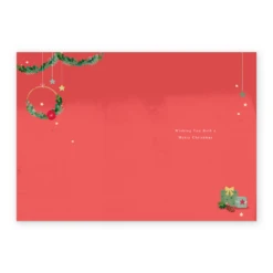 Pod Personalised Mum And Dad Heartfelt Christmas Card -Pod Shop F3006090 alt2