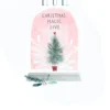 Pod Personalised Mum Tree And Snowglobe Contemporary Christmas Card