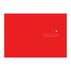 Pod Personalised Dad Classic Robin Holly & Stars Christmas Card -Pod Shop F3006118 alt2