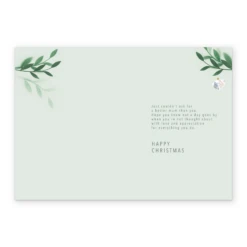 Pod Personalised Mum Star Bauble & Leaves Traditional Christmas Card 7 Pod Personalised Mum Star Bauble & Leaves Traditional Christmas Card -Pod Shop F3006120 alt2