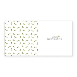 Pod Personalised One I Love Funny Christmas Puddings Christmas Card -Pod Shop F3006129 alt2