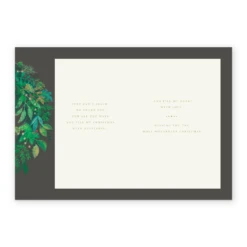 Pod Personalised My Everything Traditional Festive Wreath Christmas Card -Pod Shop F3006133 alt2