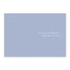 Pod Personalised One I Love Santa Sleigh Rooftops Christmas Card -Pod Shop F3006134 alt2