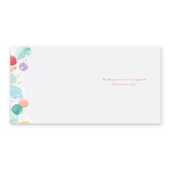 Pod Personalised Colourful Baubles Christmas Card For Wife 7 Pod Personalised Colourful Baubles Christmas Card For Wife -Pod Shop F3006142 alt2