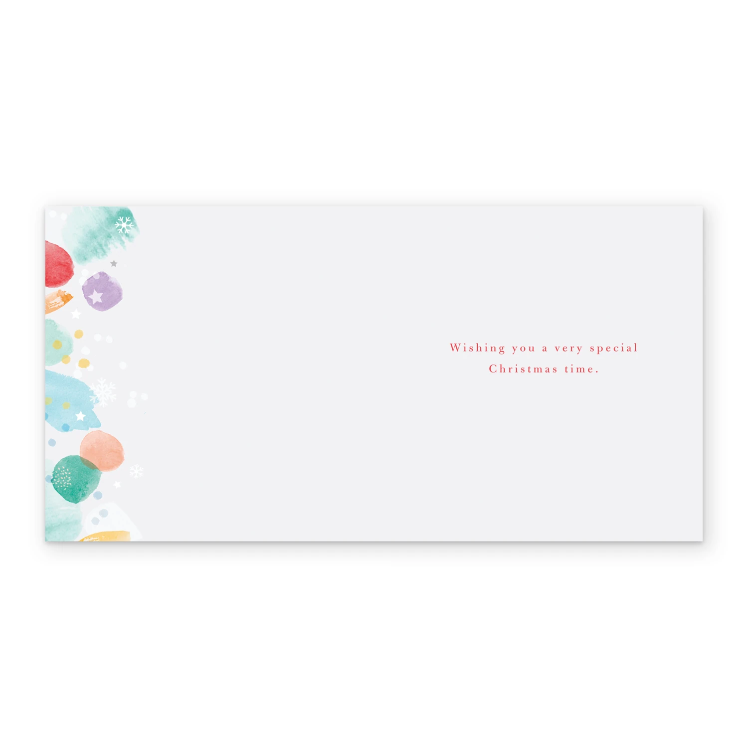 Pod Personalised Colourful Baubles Christmas Card For Wife 3 Pod Personalised Colourful Baubles Christmas Card For Wife - Image 3