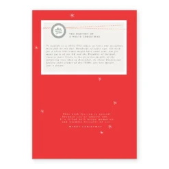 Pod Personalised Traditional Winter Scene Christmas Card -Pod Shop F3006147 alt2