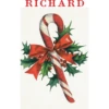Pod Personalised & Editable Candy Cane Christmas Card For Him