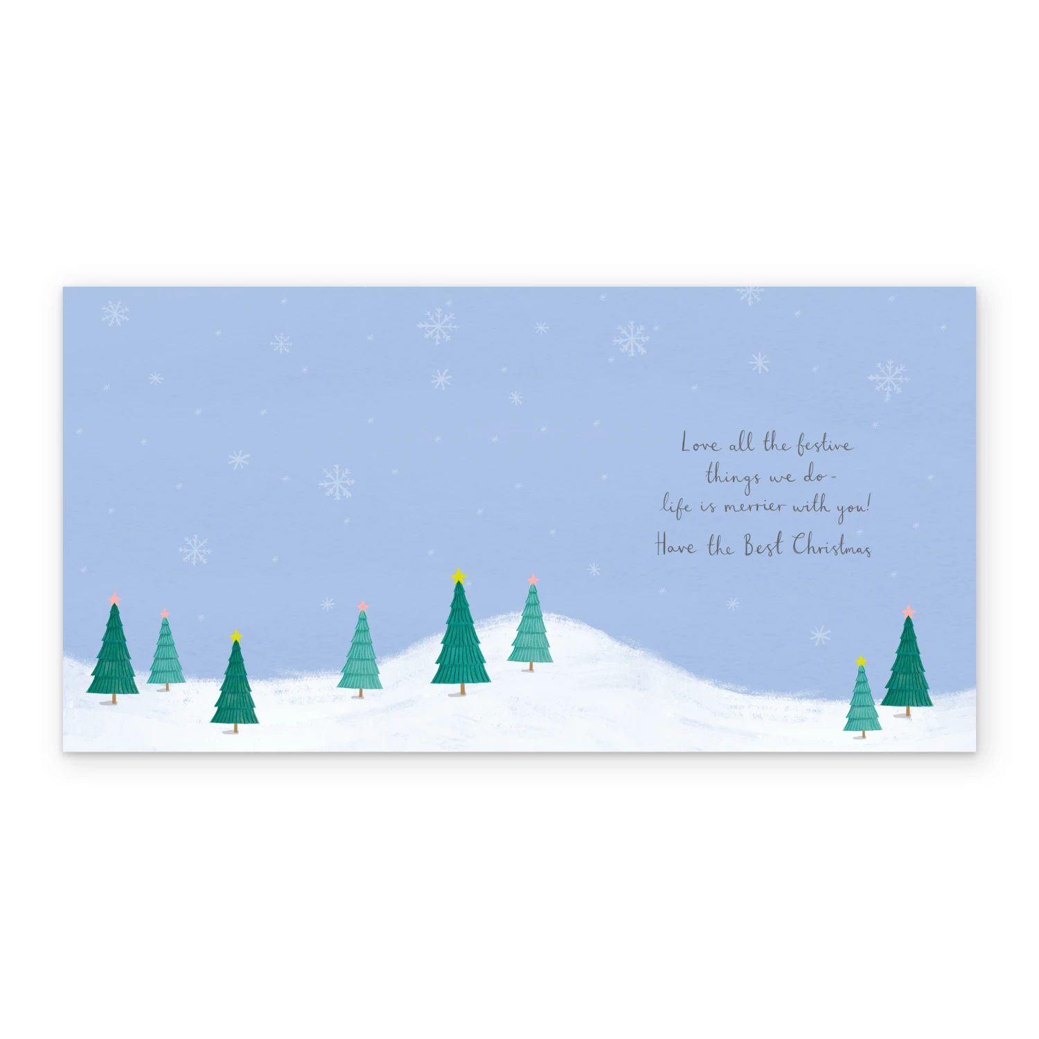 Pod Personalised Cute Snowmen Skiing Christmas Card For Husband 3 Pod Personalised Cute Snowmen Skiing Christmas Card For Husband - Image 3