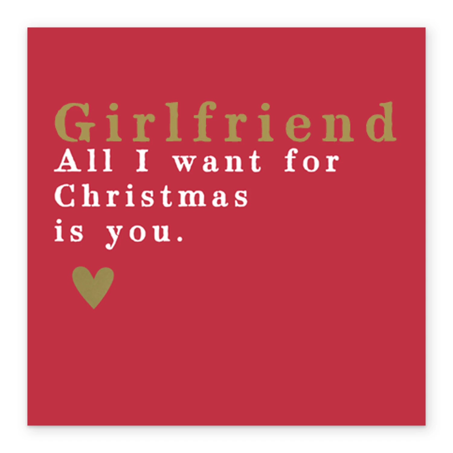 Pod Personalised Girlfriend All I Want Christmas Card 2 Pod Personalised Girlfriend All I Want Christmas Card - Image 2
