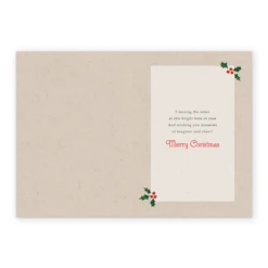 Pod Personalised Across The Miles Sweet Santa Christmas Card -Pod Shop F3006176 alt2