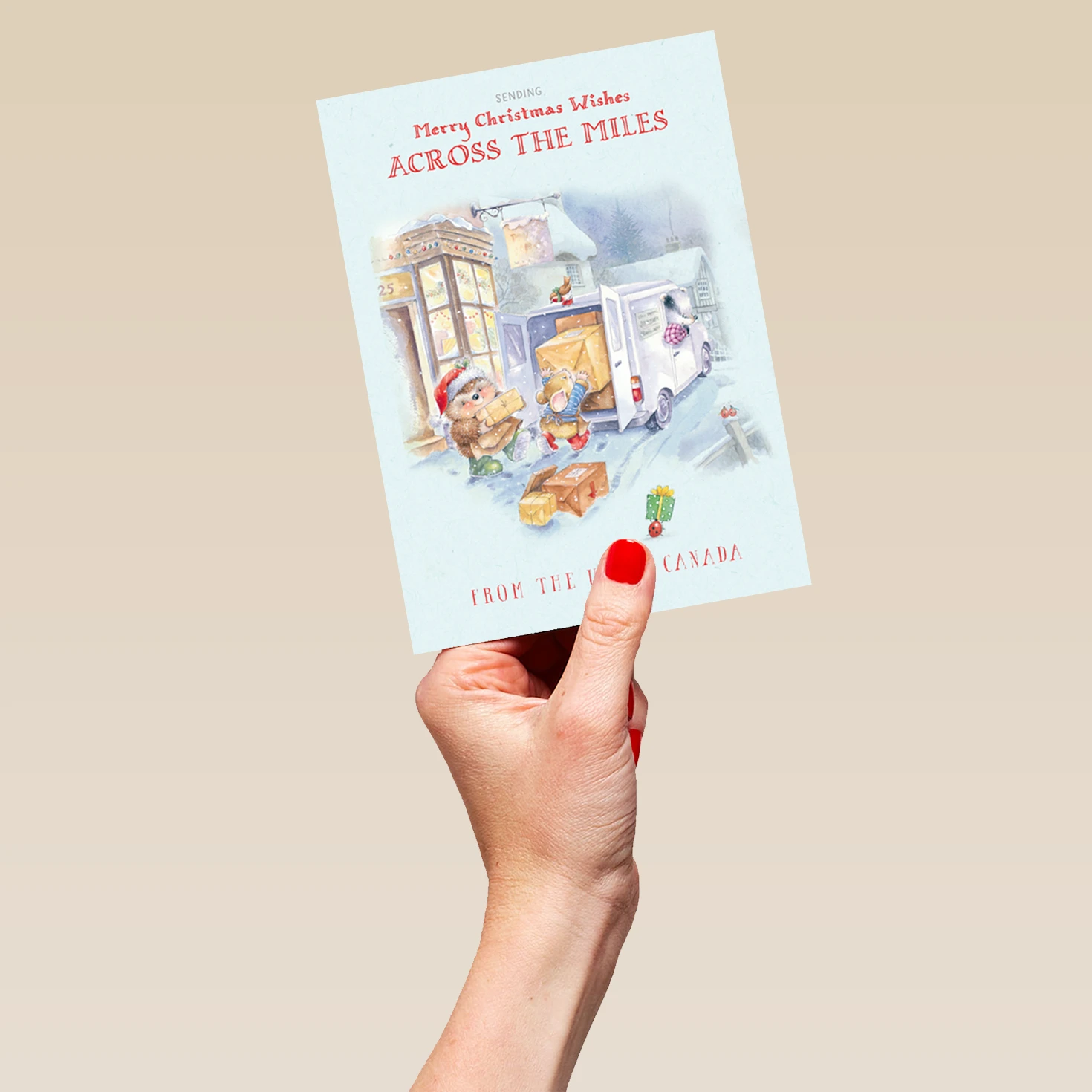 Pod Personalised Across The Miles Country Companions Christmas Card 5 Pod Personalised Across The Miles Country Companions Christmas Card - Image 5