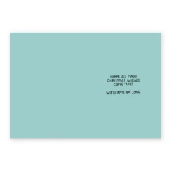 Pod Personalised Son Santa And T-Rex Christmas Card -Pod Shop F3006180 alt2