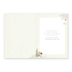 Pod Personalised Cute Fawn Christmas Card For Daughter -Pod Shop F3006199 alt2