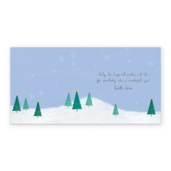 Pod Personalised Granddaughter Cute Penguins Christmas Card -Pod Shop F3006220 alt2