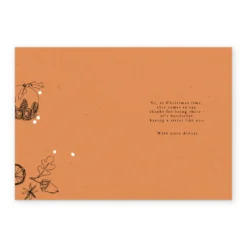 Pod Personalised Sister Stars And Pudding Christmas Card -Pod Shop F3006247 alt2