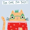 Pod Personalised Sassy Ginger Cat Christmas Card