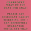 Pod Personalised & Editable Funny Family Bickering Christmas Card For Her