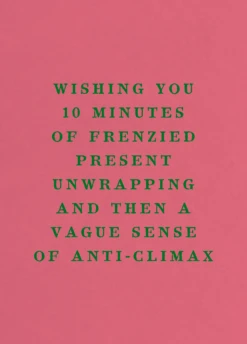 Pod Personalised Funny Presents Unwrapping Christmas Card