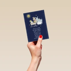 Pod Personalised Nativity Scene Religious Christmas Card -Pod Shop F3006712 hand S