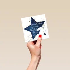 Pod Personalised Kids The Snowman™ Flying Christmas Card 8 Pod Personalised Kids The Snowman™ Flying Christmas Card -Pod Shop F3007495 hand S