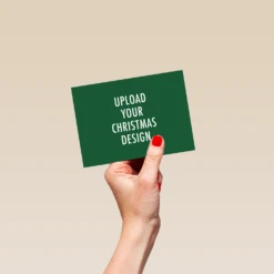 Pod Personalised Landscape Create-Your-Own Photo Christmas Card 8 Pod Personalised Landscape Create-Your-Own Photo Christmas Card -Pod Shop F3007571 hand S