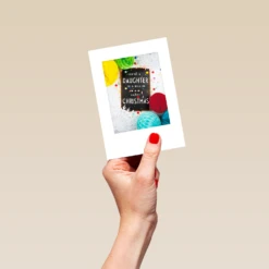 Pod Personalised For Daughter Decorations Christmas Card -Pod Shop F3100026 hand S