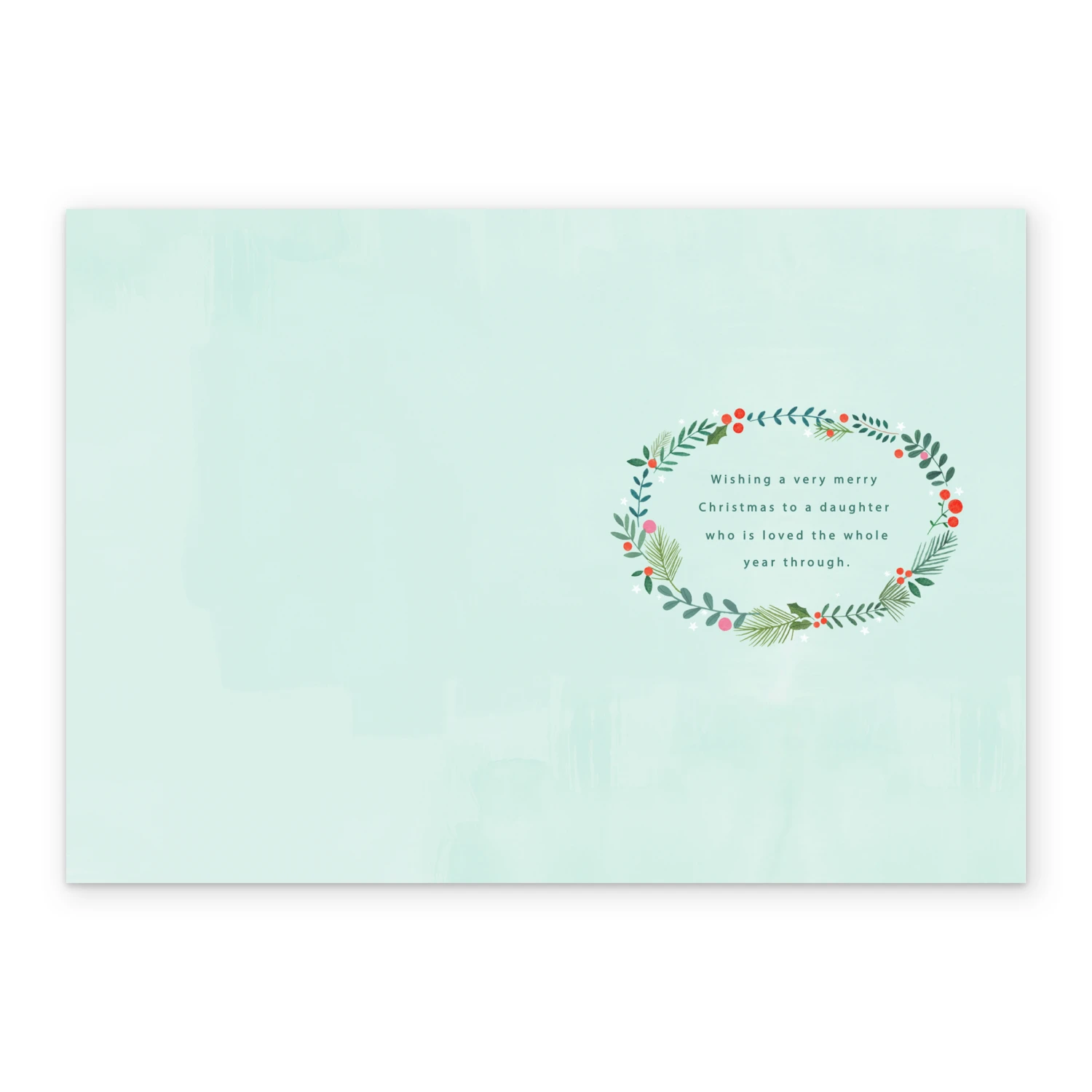 Pod Personalised For Daughter Traditional Tree Christmas Card 3 Pod Personalised For Daughter Traditional Tree Christmas Card - Image 3