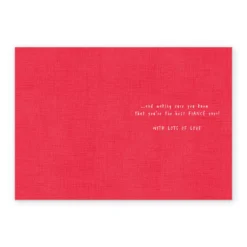 Pod Personalised Cute Fiancé Christmas Card -Pod Shop F3100045 alt2