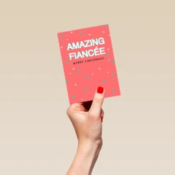 Pod Personalised Merry Christmas Fianceé Card -Pod Shop F3100047 hand S