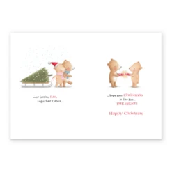 Pod Personalised Merry Christmas Friends Card -Pod Shop F3100054 alt2