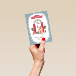 Pod Personalised Merry Christmas Friends Card -Pod Shop F3100054 hand S