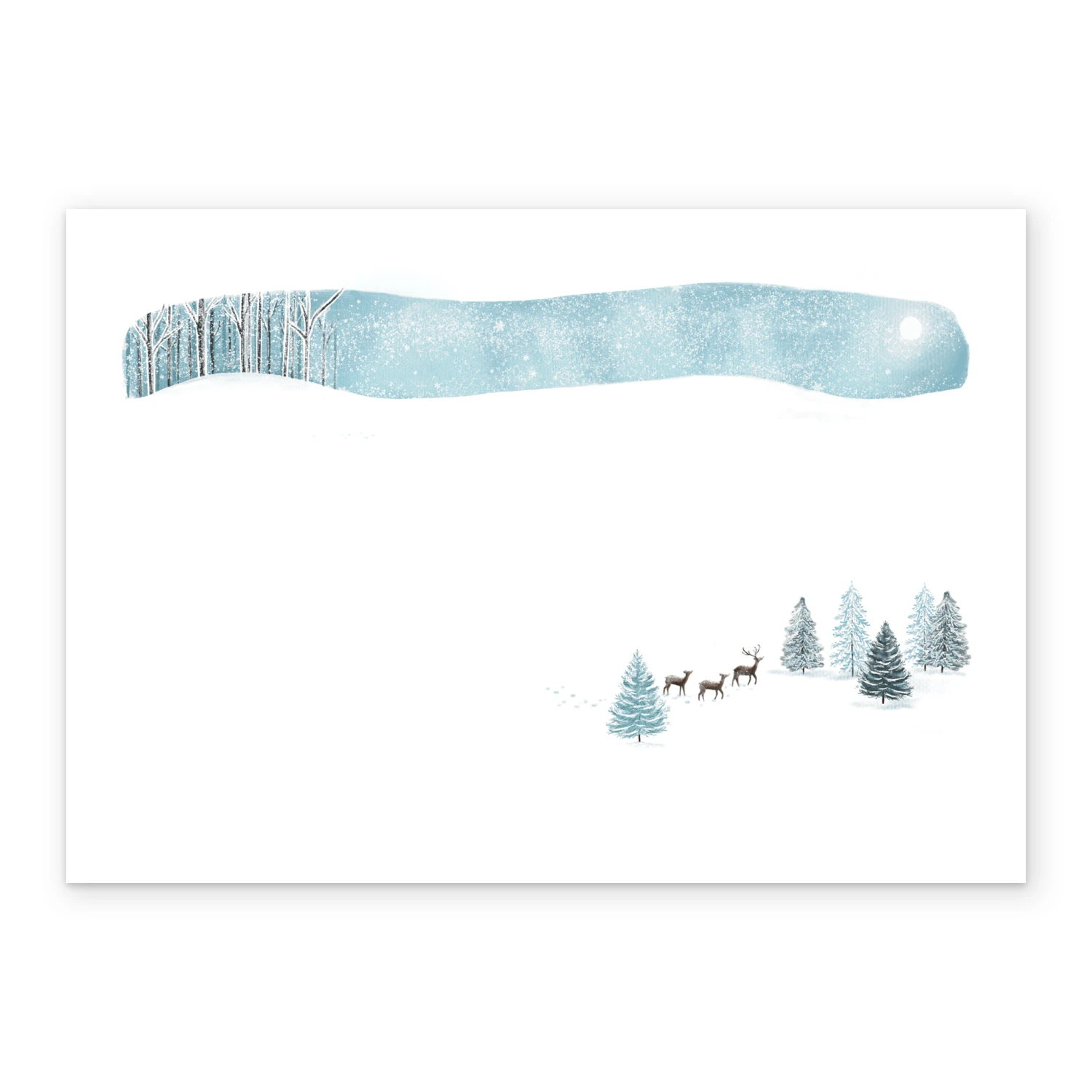 Pod Personalised Grandson Classic Snow Design Christmas Card 3 Pod Personalised Grandson Classic Snow Design Christmas Card - Image 3