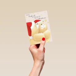 Pod Personalised Forever Friends To An Amazing Husband Christmas Card -Pod Shop F3100075 hand S