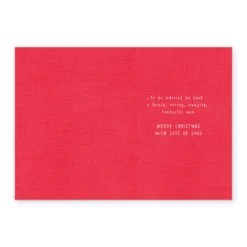 Pod Personalised To A Fantastic Husband Christmas Card -Pod Shop F3100076 alt2